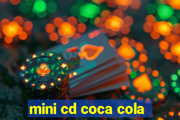 mini cd coca cola