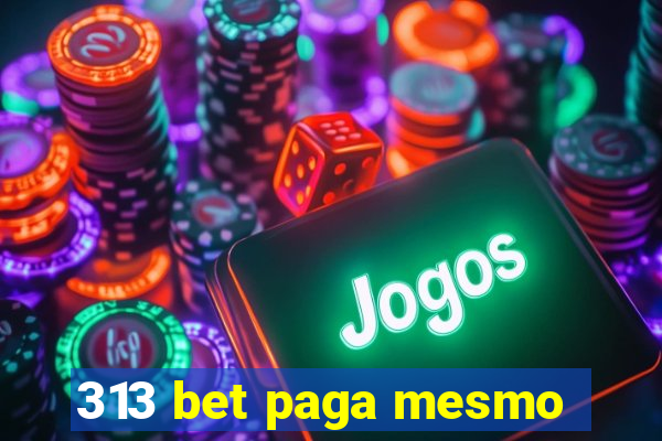 313 bet paga mesmo