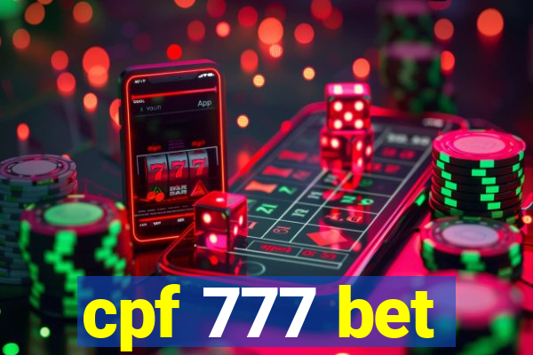 cpf 777 bet