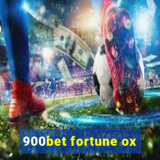 900bet fortune ox