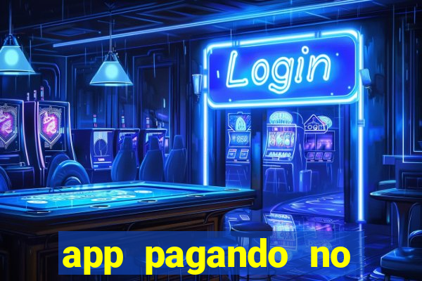 app pagando no cadastro via pix