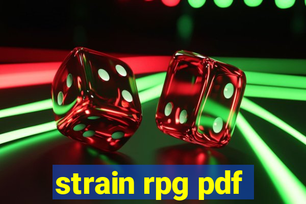 strain rpg pdf