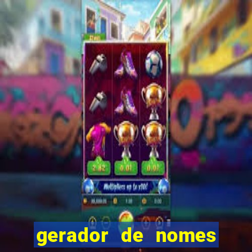 gerador de nomes de guerra