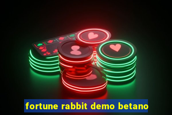 fortune rabbit demo betano