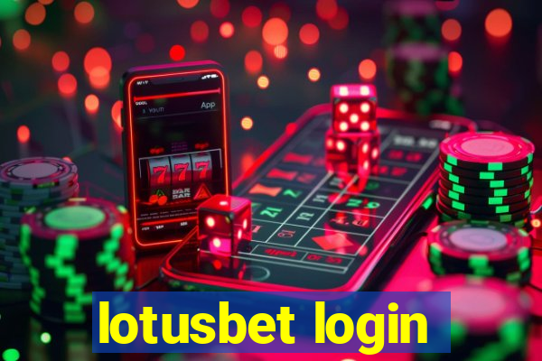 lotusbet login