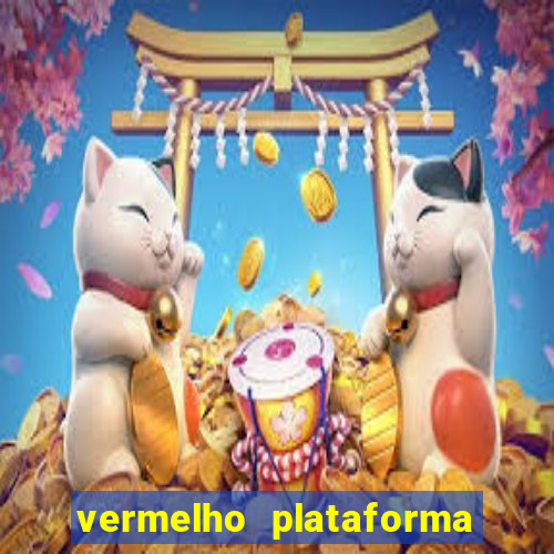 vermelho plataforma de jogos