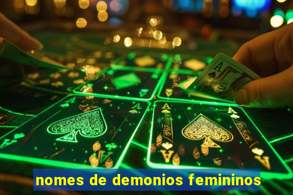 nomes de demonios femininos