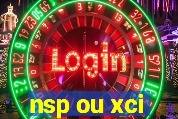 nsp ou xci