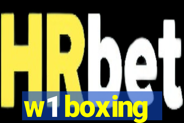 w1 boxing