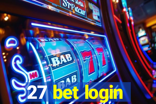 27 bet login