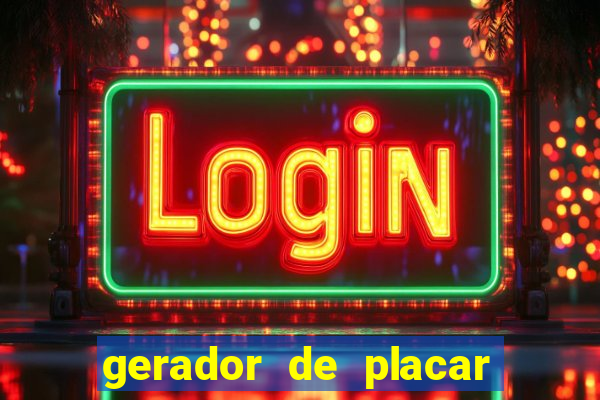 gerador de placar de futebol