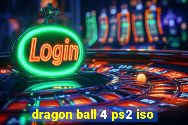 dragon ball 4 ps2 iso