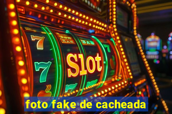 foto fake de cacheada