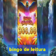 bingo de leitura