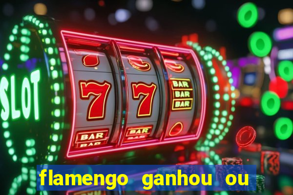flamengo ganhou ou perdeu hoje