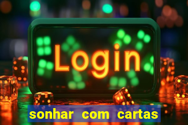 sonhar com cartas de baralho no chao