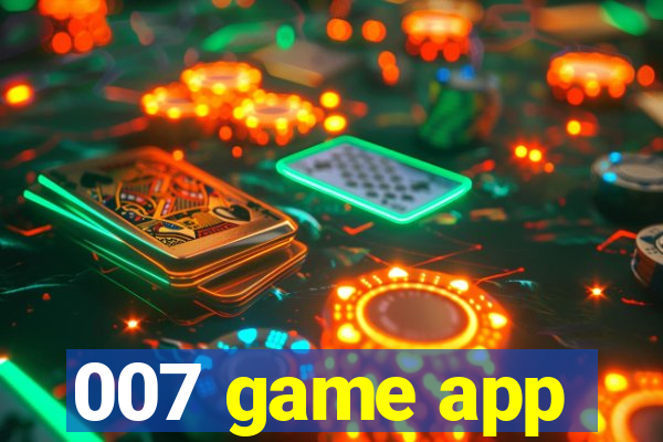 007 game app